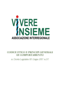 CODICE ETICO VIVERE INSIEME 2025